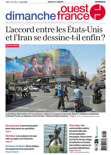 Dimanche Ouest France (8 EDITIONS) - 14 juin 2026