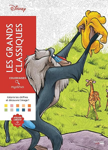 Coloriages mystères Disney - Les Grands classiques - Jérémy Mariez