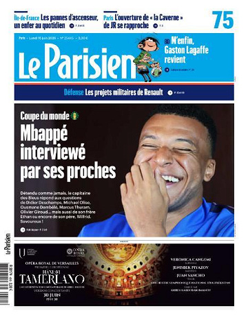 Le Parisien - 15 Juin 2026