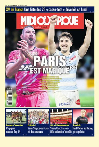 Midi Olympique Rouge - 15 Juin 2026