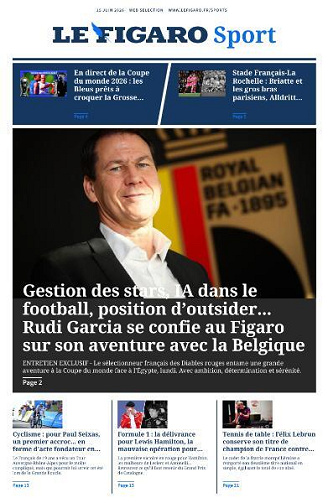 Le Figaro Sport - 15 Juin 2026