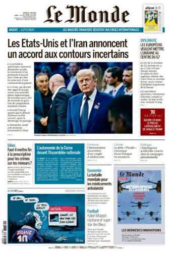 Le Monde - 16 Juin 2026