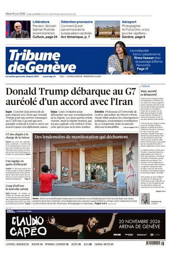 Tribune de Genève - 16 Juin 2026