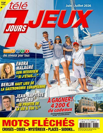 Télé 7 Jours Jeux - Juin-Juillet 2026