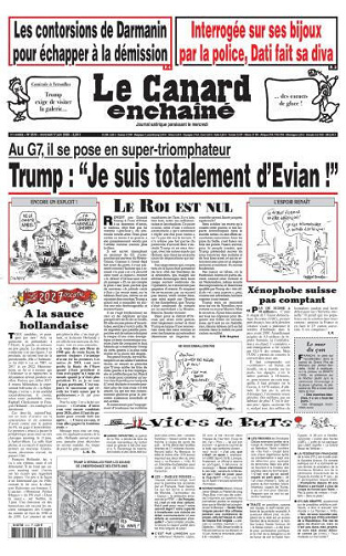 Le Canard enchaîné - 17 Juin 2026
