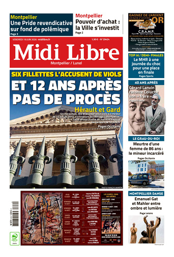 Midi Libre (14 Éditions) Du Vendredi 19 Juin 2026