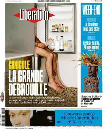 Libération du Samedi 20 et Dimanche 21 Juin 2026