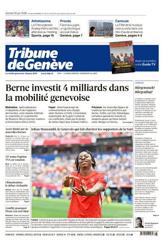 Tribune de Genève - 20 Juin 2026