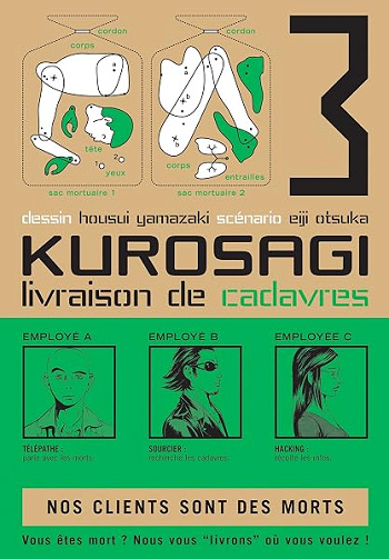 Kurosagi T03: Livraison de Cadavres - Housui Yamazaki, Eiji Otsuka
