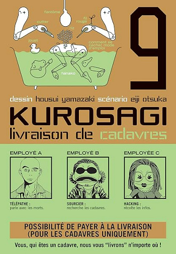 Kurosagi T09: Livraison de Cadavres - Housui Yamazaki, Eiji Otsuka