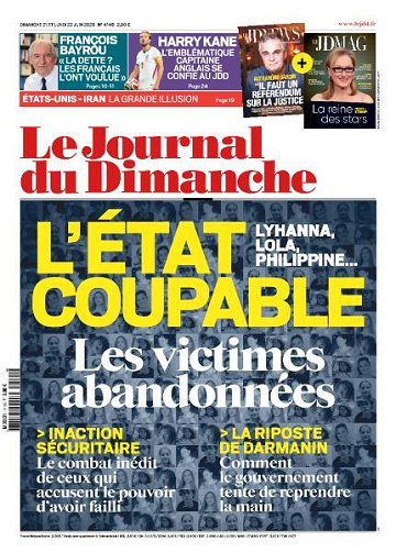 Le Journal du Dimanche - 21 Juin 2026