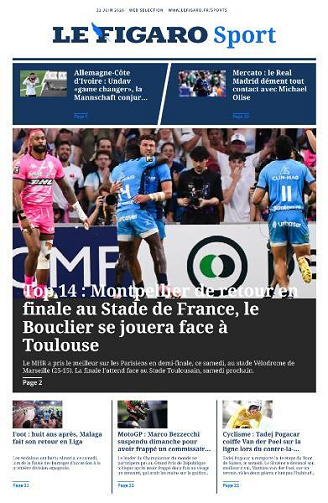Le Figaro Sport - 21 Juin 2026