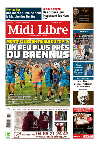 Midi Libre (14 Éditions) Du Dimanche 21 Juin 2026