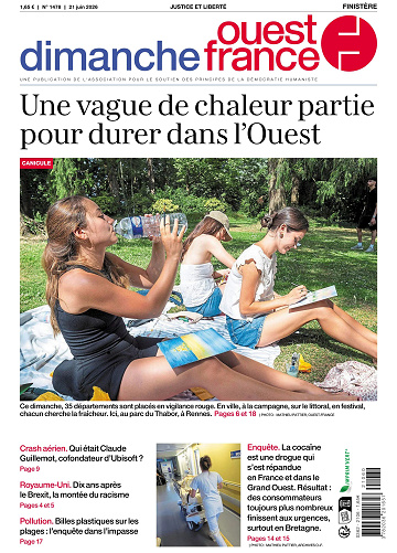 Dimanche Ouest France (8 EDITIONS) - 21 juin 2026