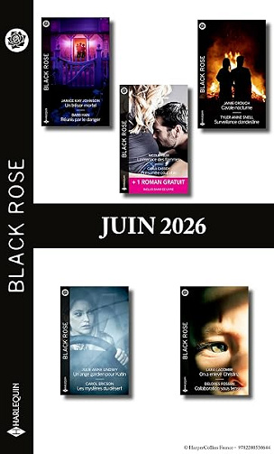 Pack mensuel Black Rose - 10 romans + 1 titre gratuit (Juin 2026) - Collectif (2026)