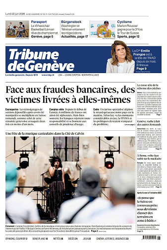 Tribune de Genève - 22 juin 2026
