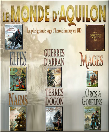 Le Monde d'Aquilon 7 Séries de 118 Tomes + 1HS