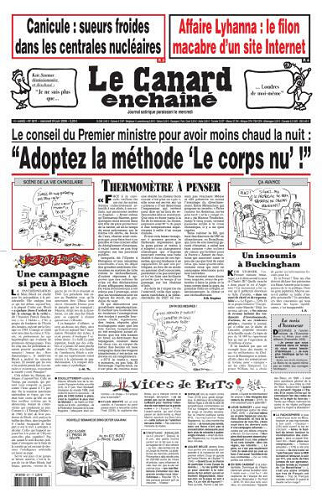 Le Canard enchaîné - 24 Juin 2026