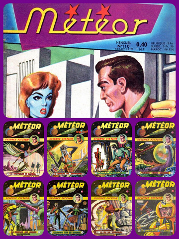 Météor SÉRIE 1 Artima 110 Numéros + 1 Spécial HS