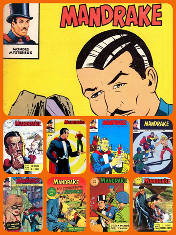 Mandrake le magicien (Série 1 )405 Numéros 28INT 26SP 116 histoires