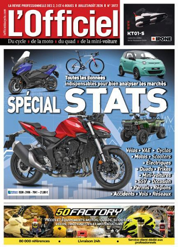 L'Officiel du Cycle - Juillet-Août 2026