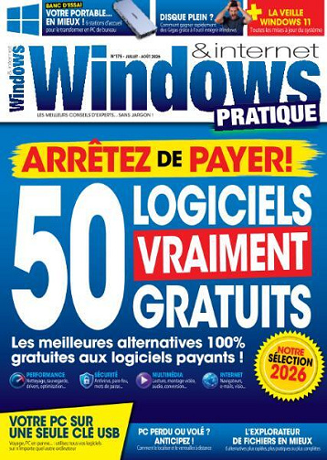 Windows & Internet Pratique - Juillet-Août 2026