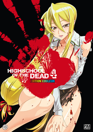 Highschool of the dead - Édition couleur - 4. Tome 4