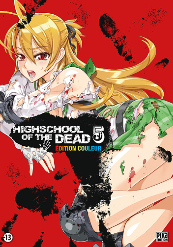 Highschool of the dead - Édition couleur - 5. Tome 5