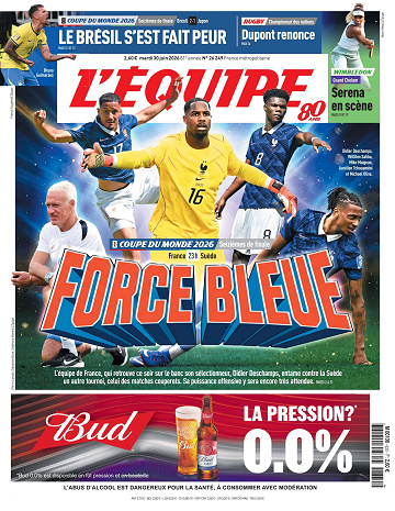 L'Equipe - 30 juin 2026