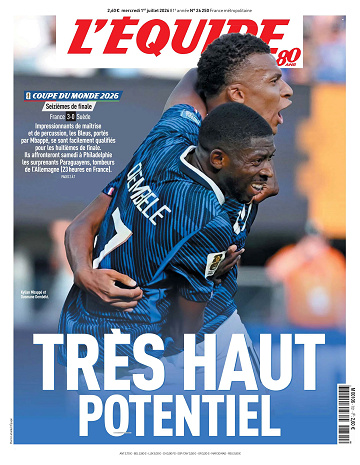 L'Equipe - 1 juillet 2026