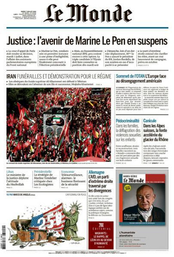 Le Monde - 7 Juillet 2026