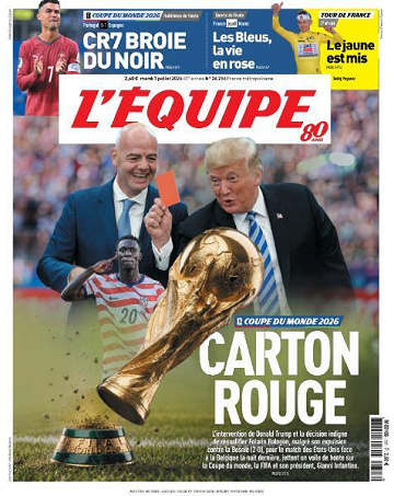 L’equipe du Mardi 7 Juillet 2026