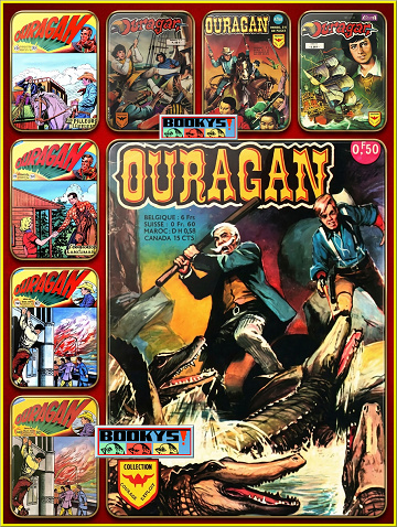 Ouragan Séries 1 2 3 |Petit format| 52 Tomes  (1955-1984) | PACK |