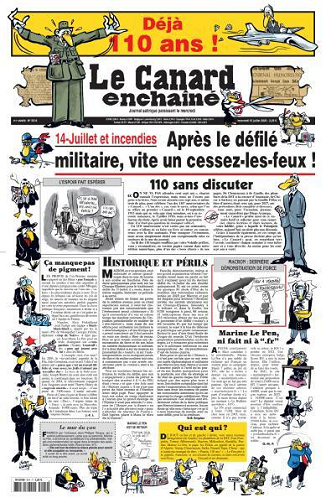Le Canard enchaîné - 15 Juillet 2026