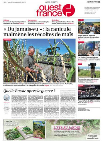 Ouest-France Édition France - 17 Juillet 2026