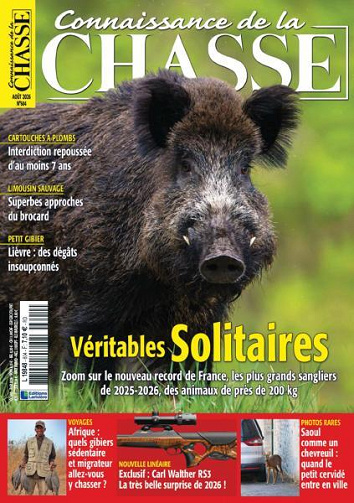 Connaissance de la Chasse - Août 2026