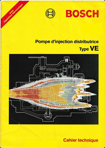 BOSCH Cahier technique Pompe d'injection distributrice Type VE - Adler Ulrich et Bauer Horst
