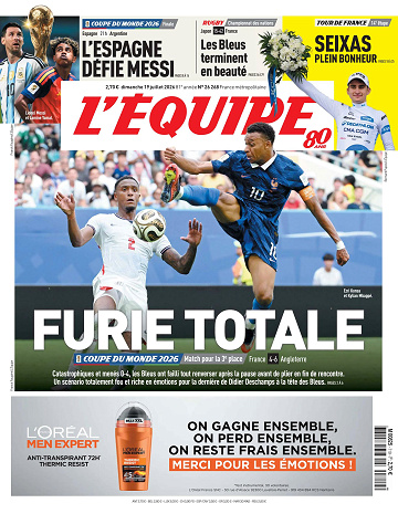 L'Equipe - 19 juillet 2026