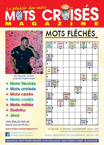 Mots Croisés Magazine - 16 Juillet 2026