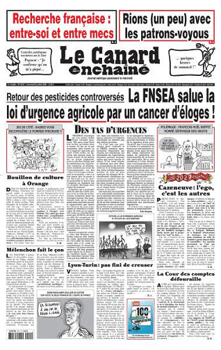 Le Canard enchaîné - 22 Juillet 2026