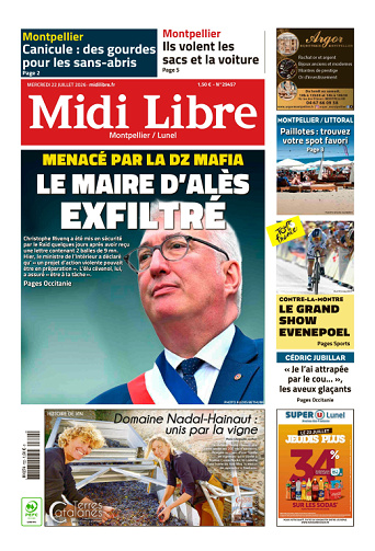 Midi Libre (14 Éditions) Du Mercredi 22 Juillet 2026