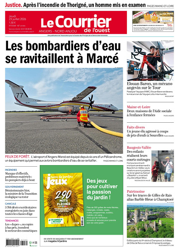 Le Courrier de l’Ouest  (5 Éditions) Du Jeudi 23 Juillet 2026