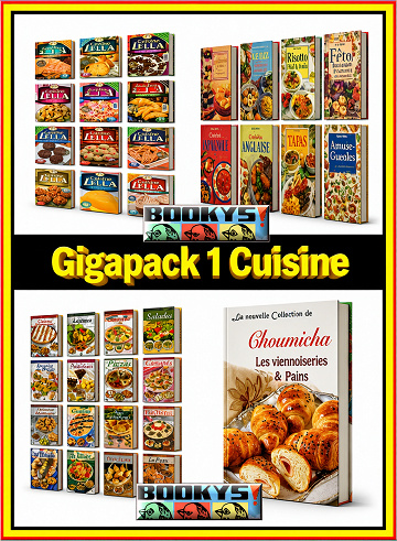 493 Livres et Magazines De Cuisine |PACK1|
