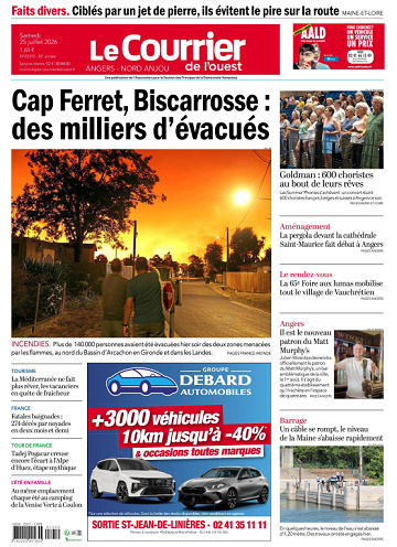 Le Courrier de l’Ouest (5 Éditions) Du Samedi 25 Juillet 2026