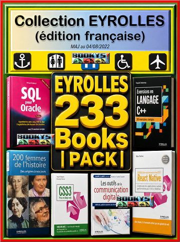 EYROLLES 233 Livres |PACK|