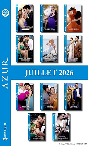 Pack mensuel Azur - 11 romans + 1 titre gratuit (Juillet 2026) - Collectif (2026)