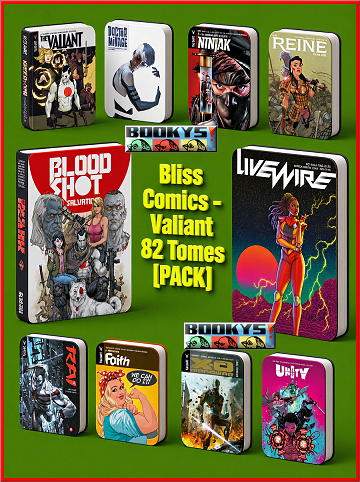 Bliss Comics - Valiant 82 Tomes |PACK|