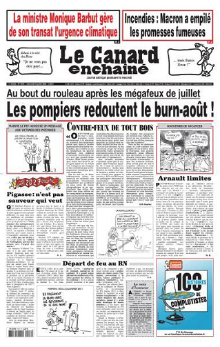 Le Canard enchaîné - 29 Juillet 2026