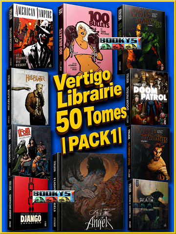 Vertigo Librairie 50 Tomes |PACK1|