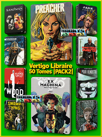 Vertigo Librairie 50 Tomes |PACK2|